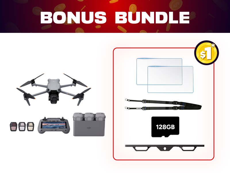DJI Air 3S Fly More Combo + $1 Bonus Bundle